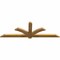 Ekena Millwork Redmond Rough Sawn Timber Gable Bracket, Western Red Cedar, 72"W x 24"H x 2"D x 4"F, 8/12 Pitch GBW072X24X0204RED00RWR - alternate 3